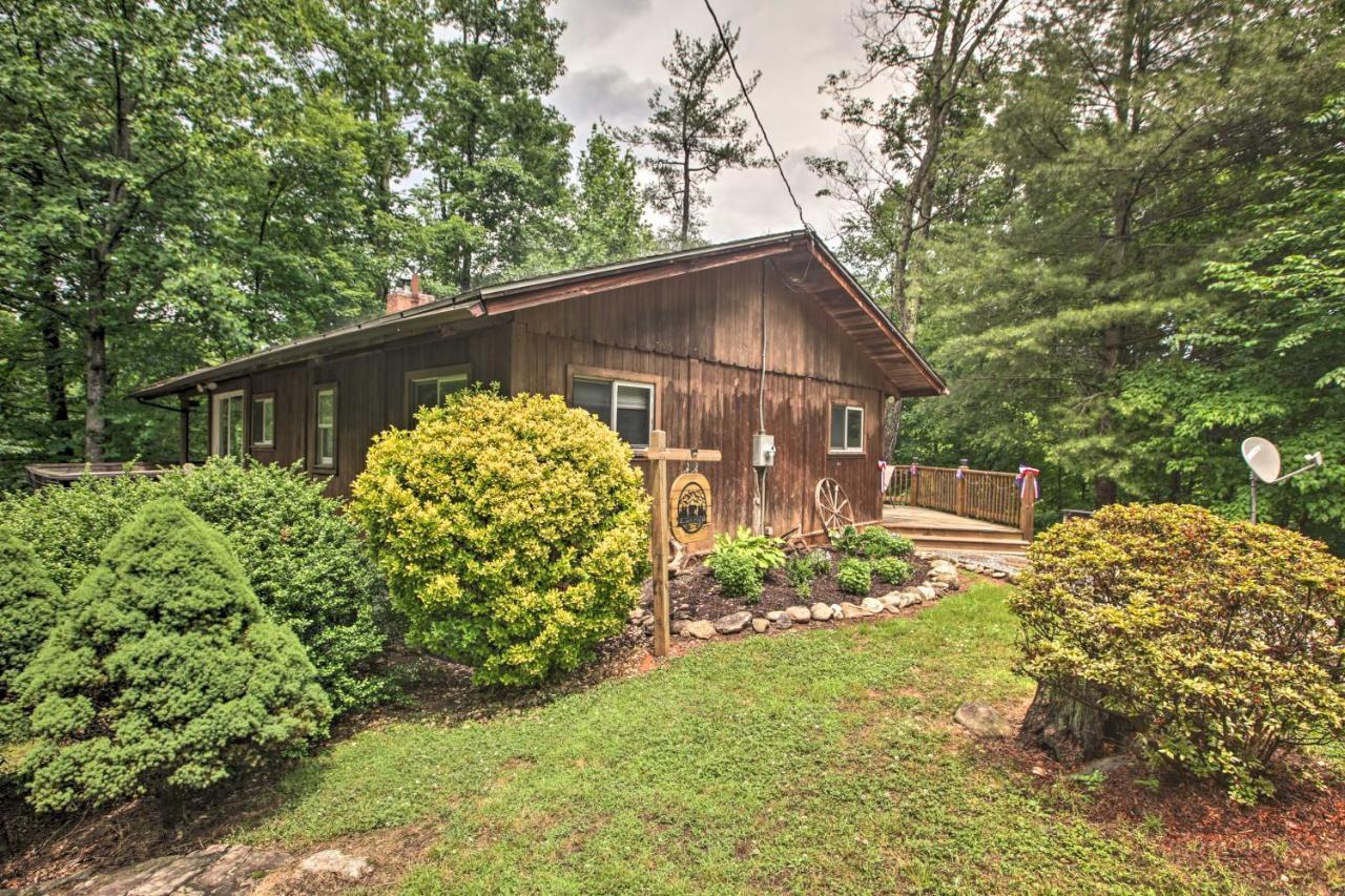 Secluded Stanardsville Cabin With 10 Acres And Hot Tub Exterior foto